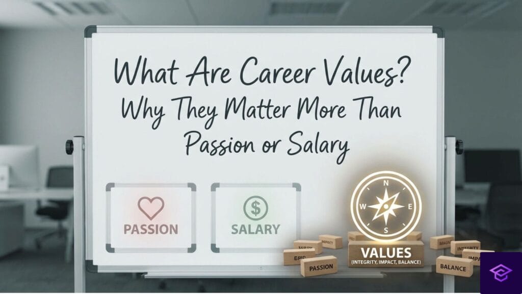 What Are Career Values? Why They Matter More Than Passion or Salary