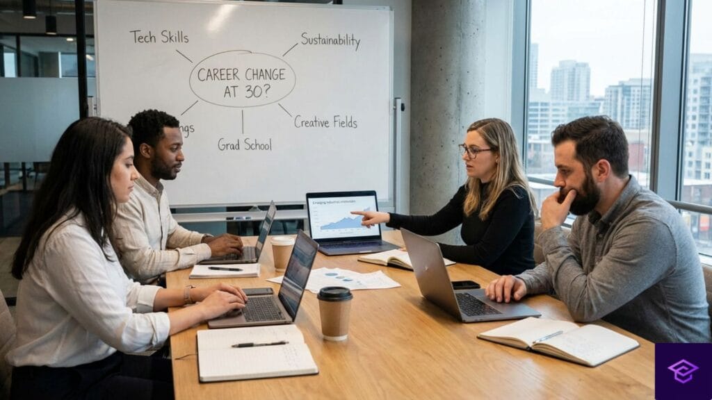 Why So Many Professionals Research How to Change Careers at 30