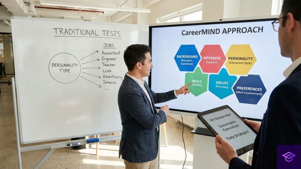 How CareerMIND Goes Beyond Traditional Career Personality Tests