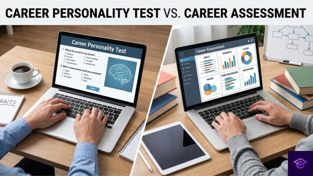Career Personality Test vs. Career Assessment: What's the Difference?