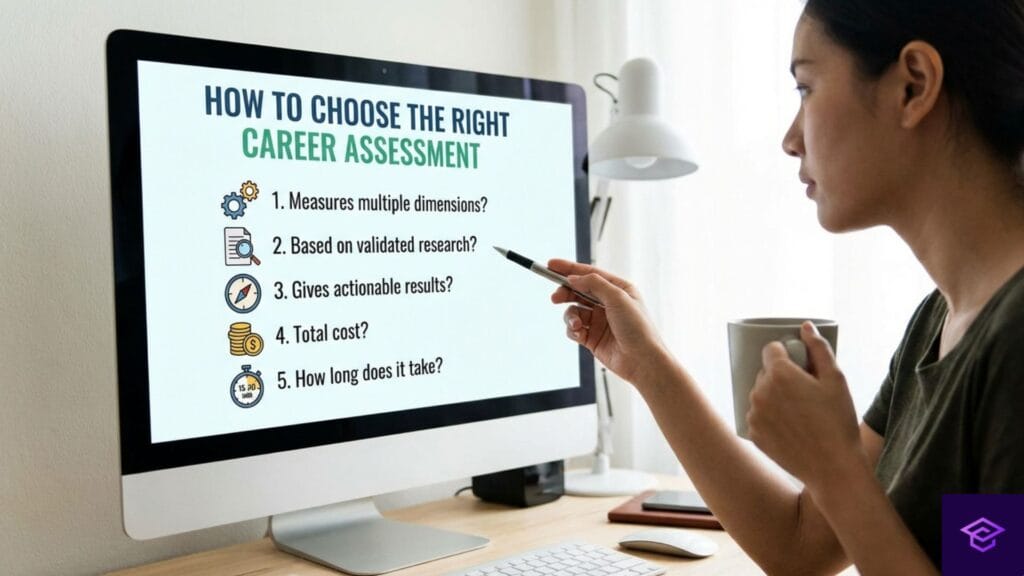 HOW TO CHOOSE THE RIGHT CAREER ASSESSMENT