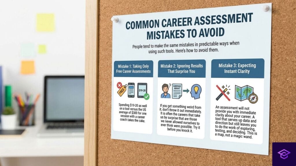 COMMON CAREER ASSESSMENT MISTAKES TO AVOID