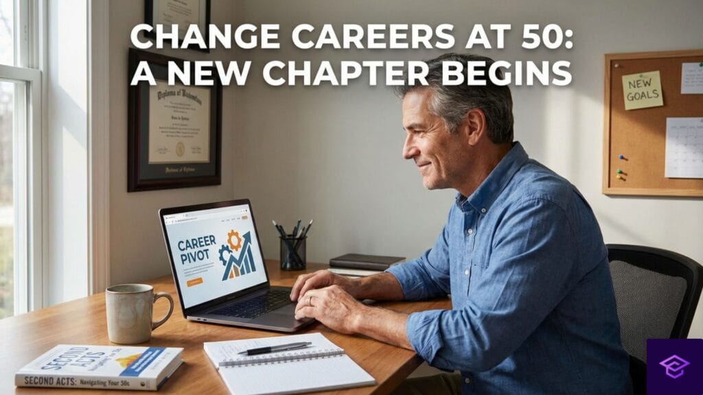 How to Change Careers at 50 and Start a New Career That Actually Fits You